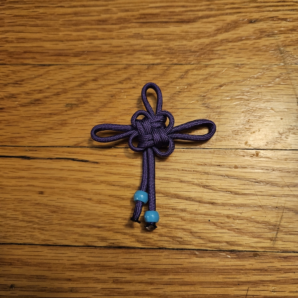 Purple Norigae Keychain
